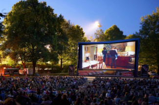 Openair Kino im Schanzenpark Hamburg